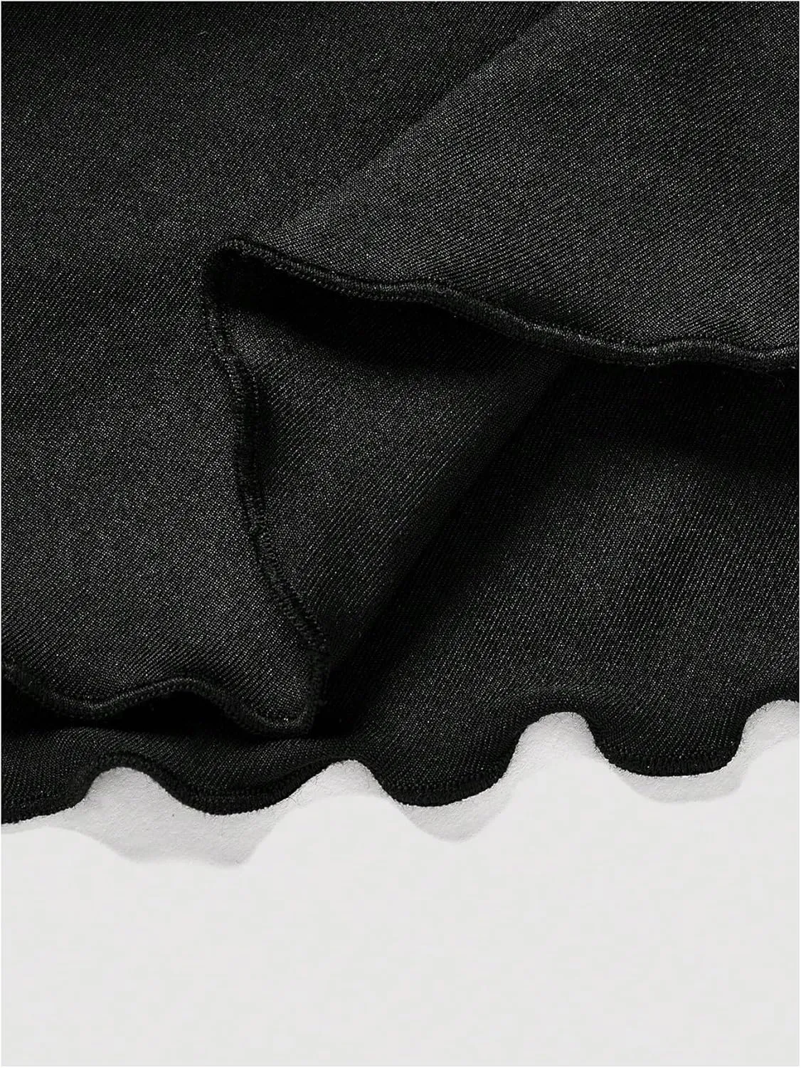 Women's Drawstring Bow Side Mini Skirts Tiered Layer Ruffle Elastic Waist Y2K Coquette Short Skirts