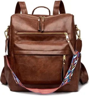 Women's Fashion Backpack Purse Multipurpose Design Convertible Satchel Handbags Shoulder Bag Travel bag