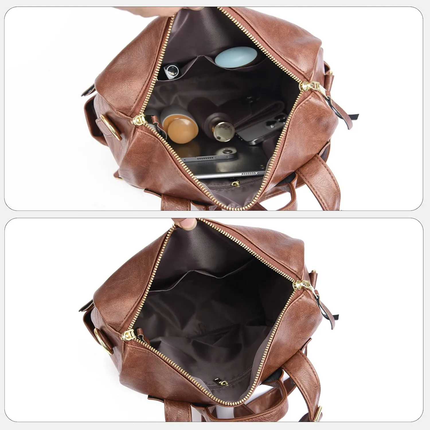 Women's Fashion Backpack Purse Multipurpose Design Convertible Satchel Handbags Shoulder Bag Travel bag