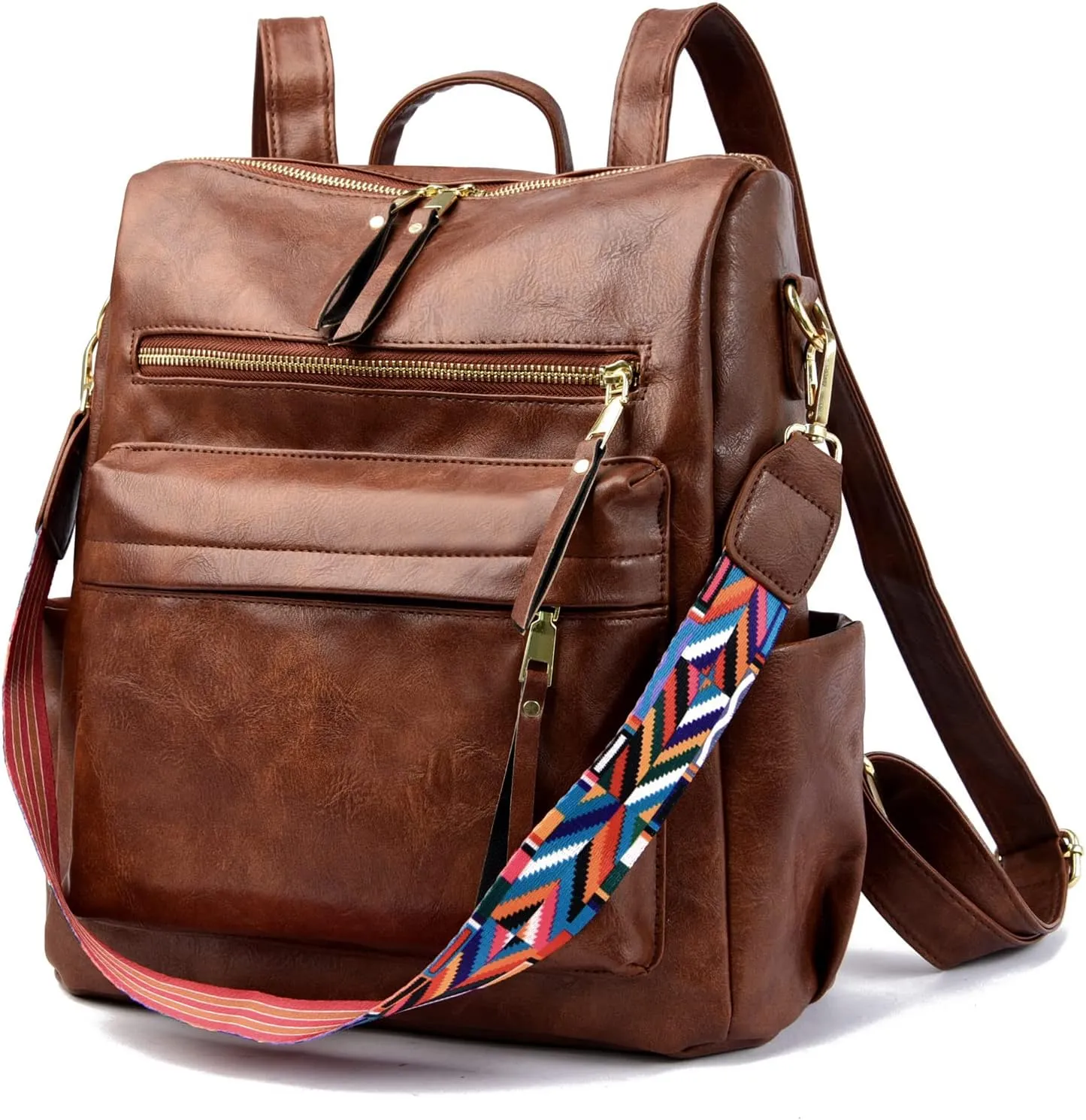 Women's Fashion Backpack Purse Multipurpose Design Convertible Satchel Handbags Shoulder Bag Travel bag