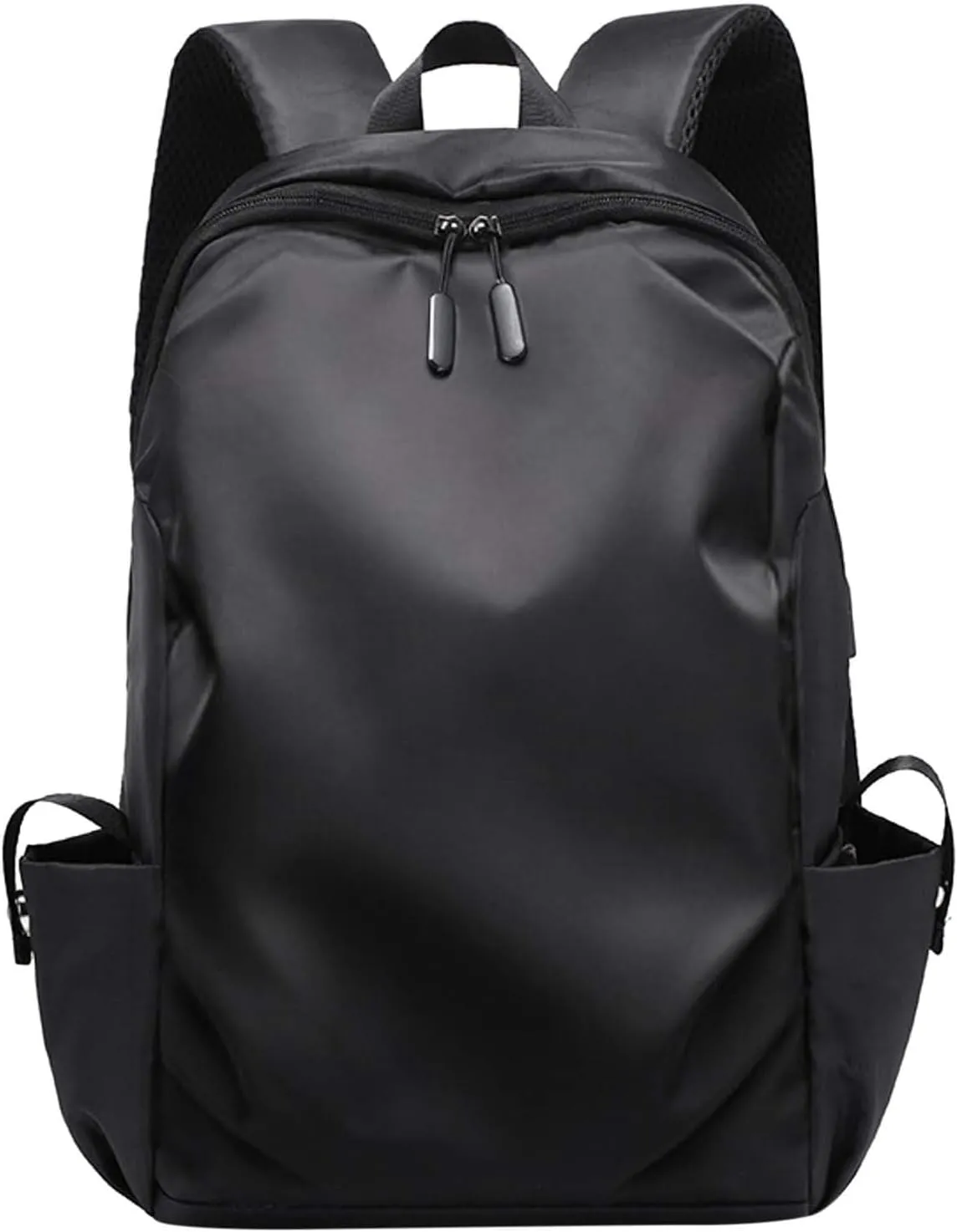 Women's Fashion Cloth Outdoor Travel Bag Lightweight Student School Bags Mini Vegan Leather Backpack for Woman(Black)