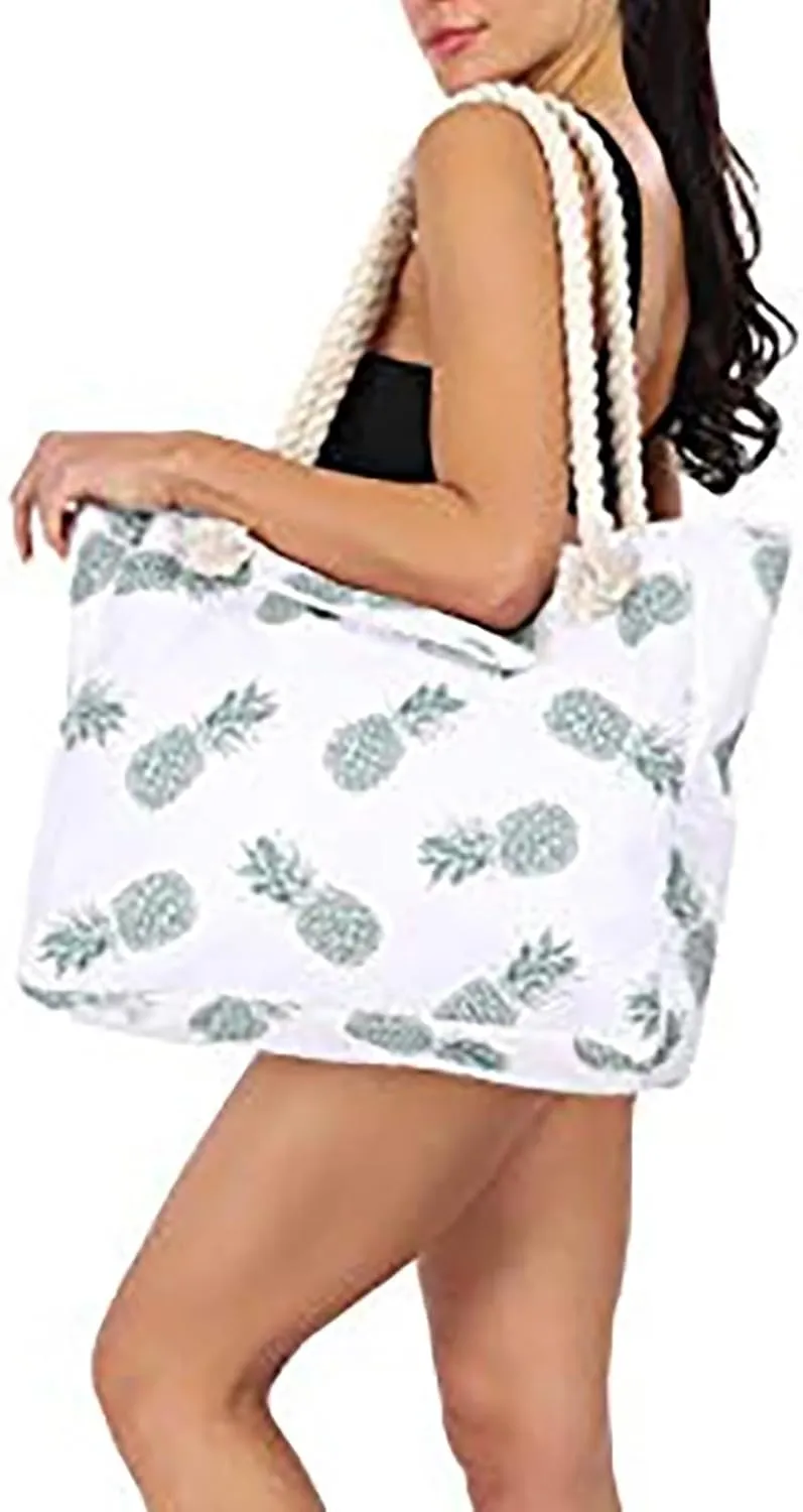 Women's Foreign Trade Multifunctional Single Shoulder Canvas Shopping Bag Leisure Vacation (Mint Green, One Size)
