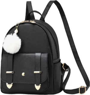 Women's Function Casual Backpack Transparent Practical Large Capacity Zipper Backpacks Nylon Fabric Shoulder Bag