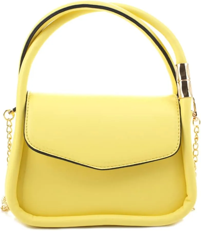 Womens Girls Small Vegan Leather Top-Handle Satchel Clutch Purse Crossbody Bag