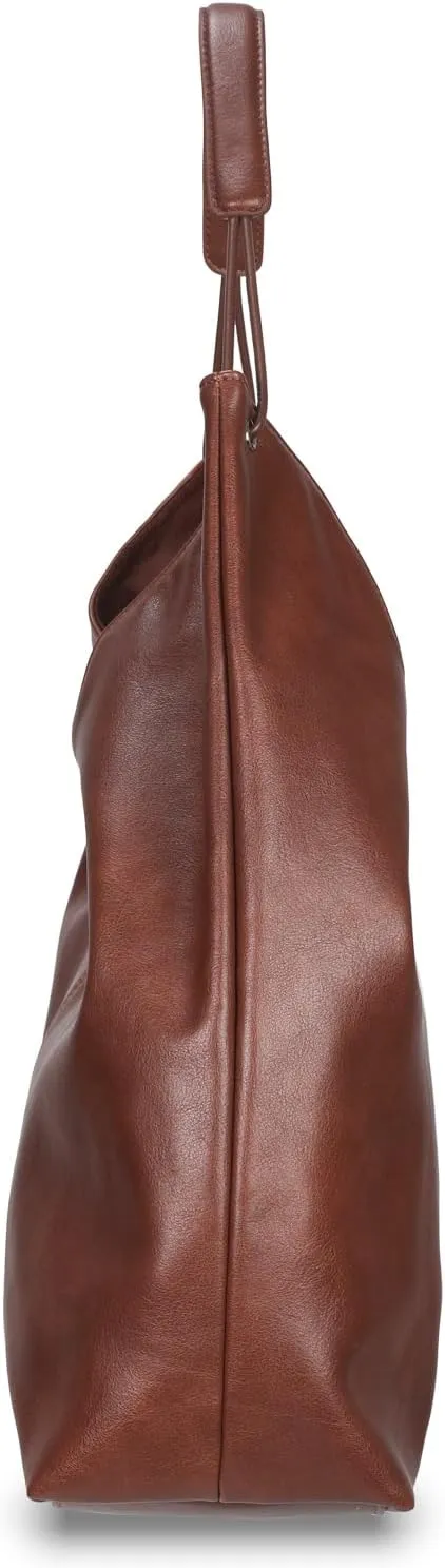 Women's Handbag Trendy PU Leather Hobo Purses Shoulder Crossbody Bag Minimalist