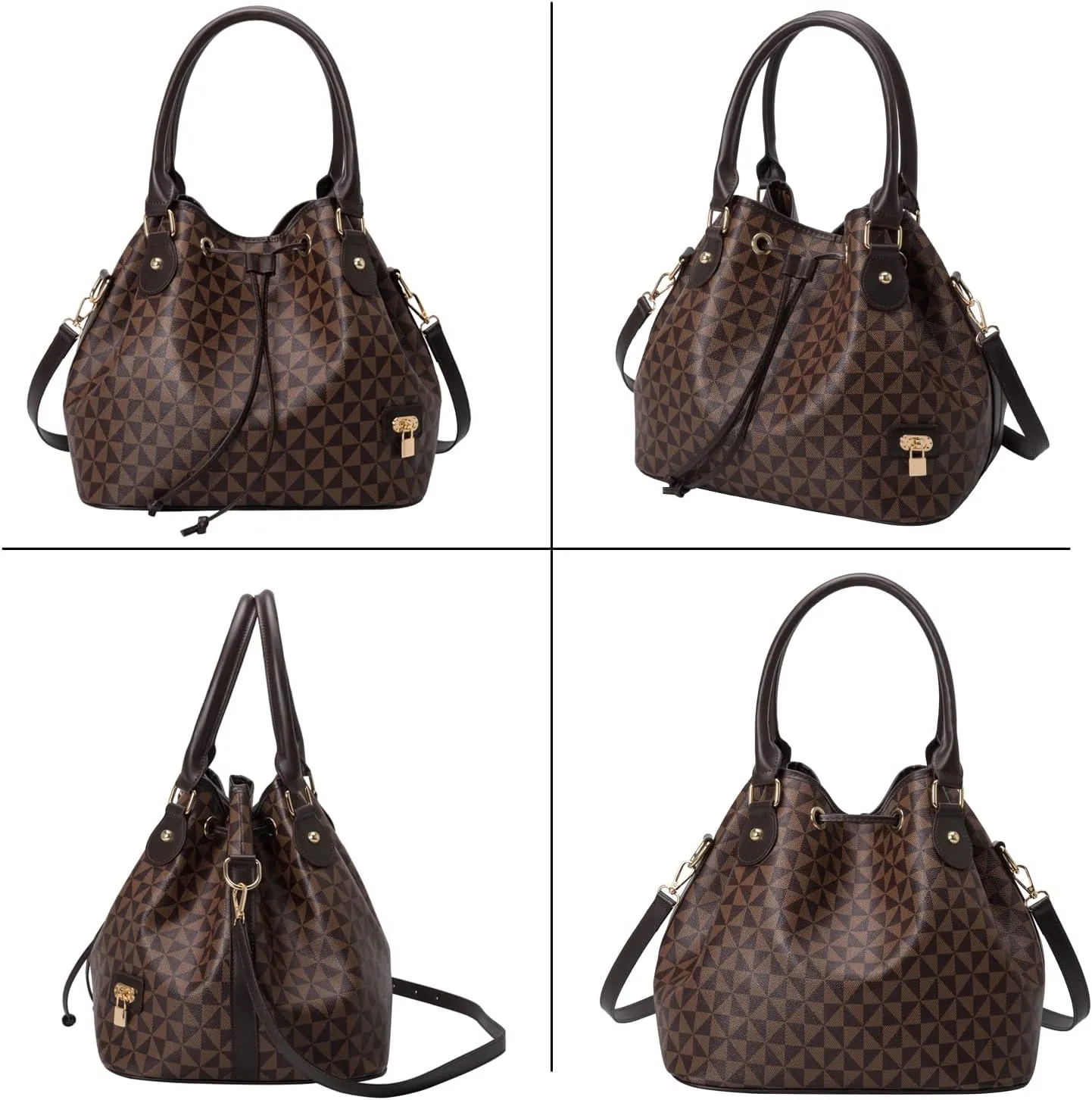 Women's Handbags PU Leather Top Handle Shoulder Bag Crossbody Shoulder Bag Design Luxury Tote Bag