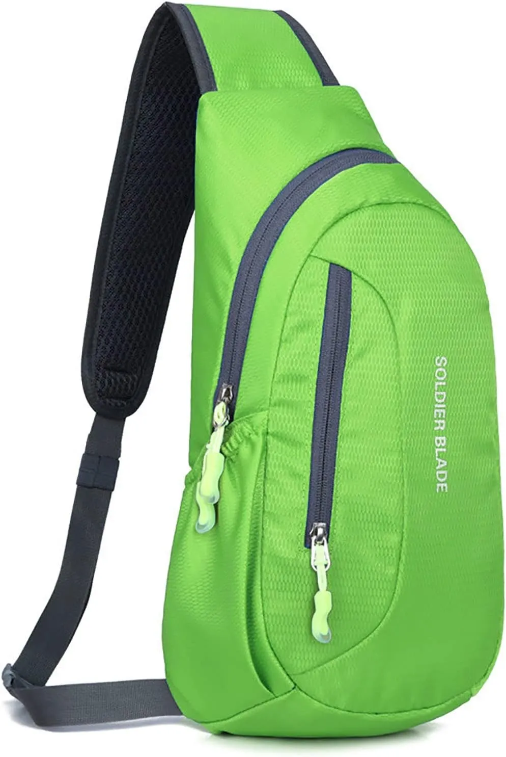 Women's Hiking Backpack Soft Leather Travel Purse Crossbody Wallet Purses with Card Slots Mens Work Backpack(Green, A)