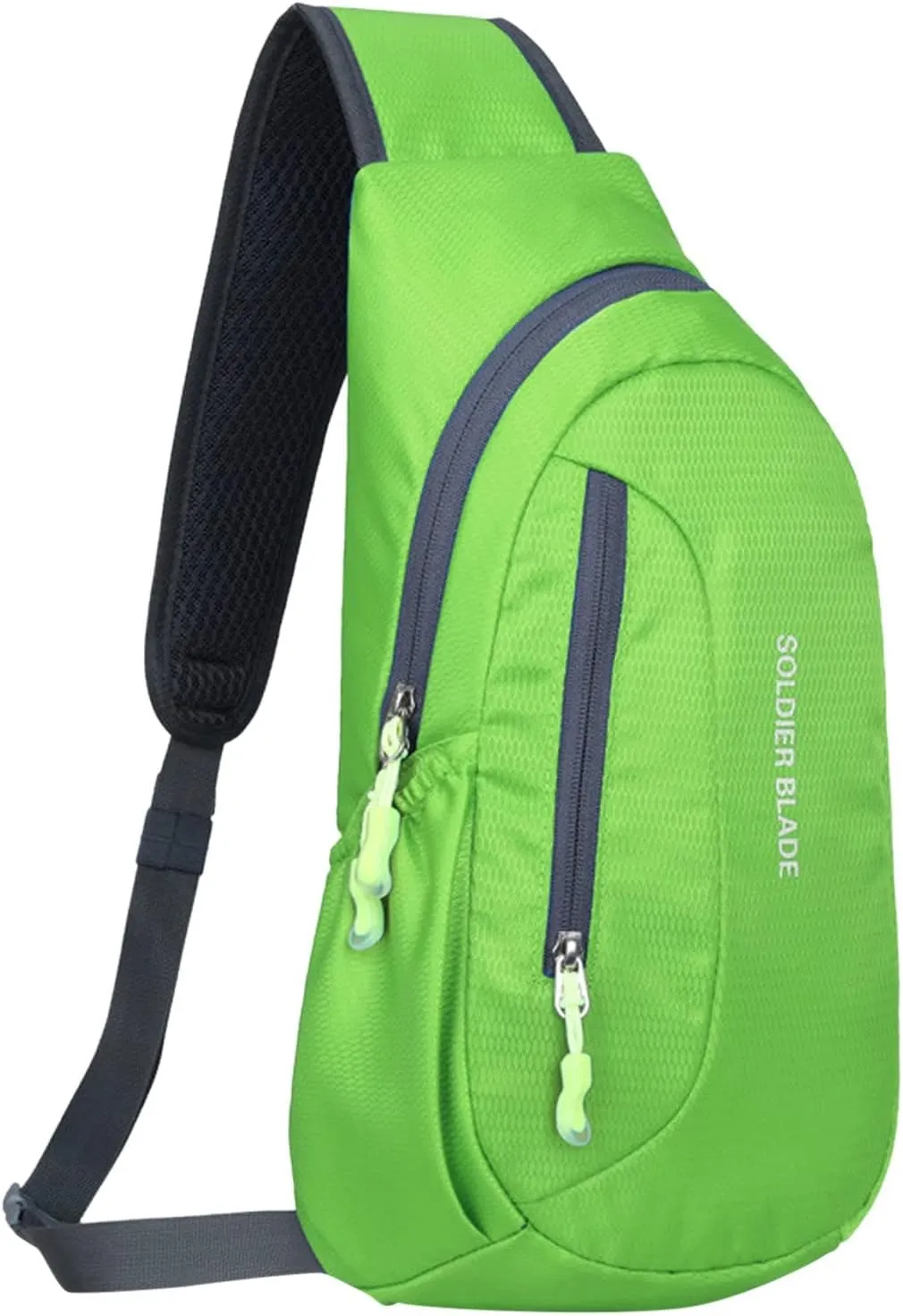 Women's Hiking Backpack Soft Leather Travel Purse Crossbody Wallet Purses with Card Slots Mens Work Backpack(Green, A)