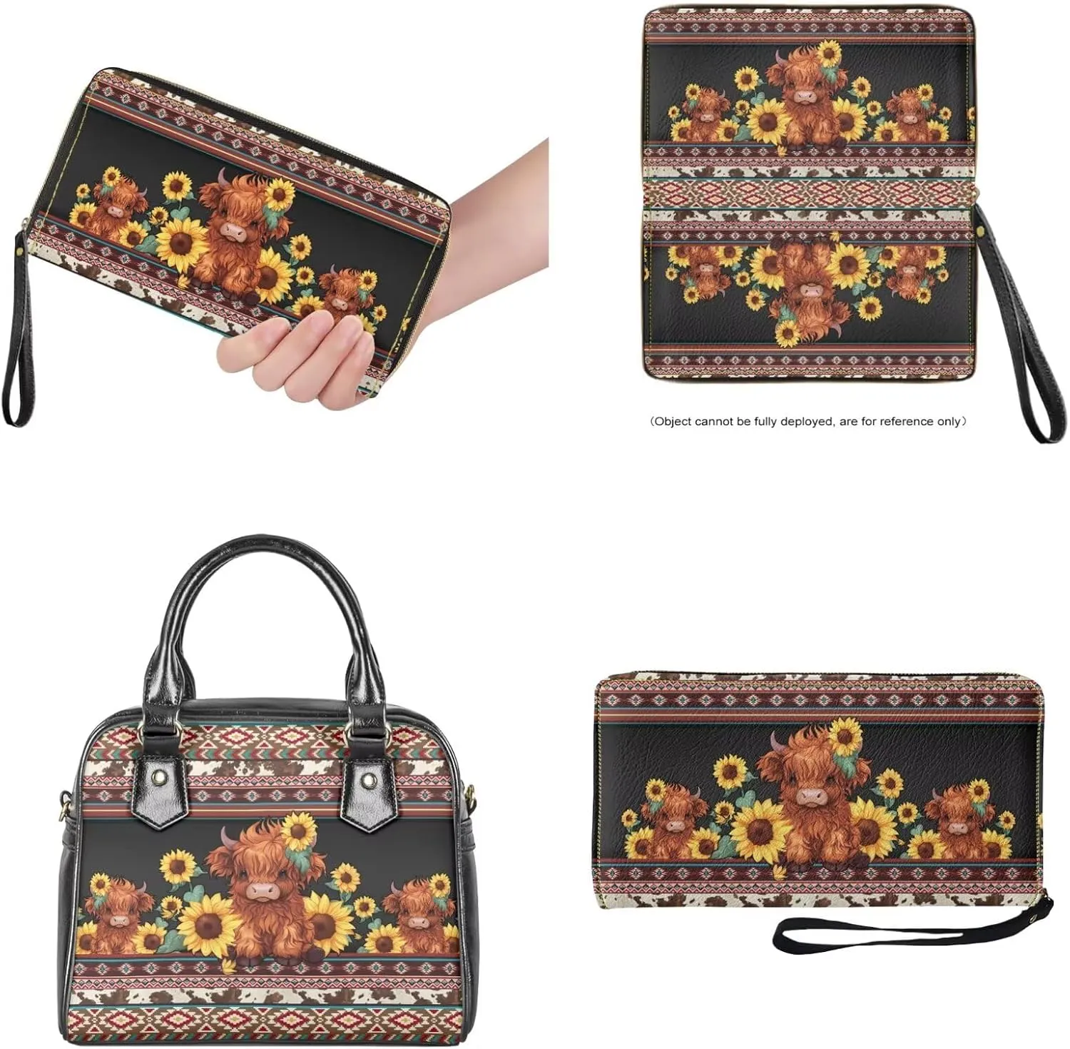 Womens Purse and Handbag Waterproof Top Handle Handbag Leather Satchel Shoulder Bag