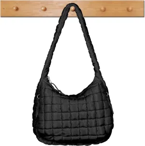 Women's Quilted Puffer Tote Bag