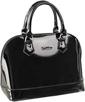 Women's Satchel Purse Large Tote Lady Shoulder Bag Patent Leather Handbag Top Handle Shell Bag