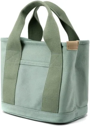 Women's Tote Purse Multi-pocket Handbags Heavy Duty Canvas Shoulder Bag Stored Bag Top Handle Satchel