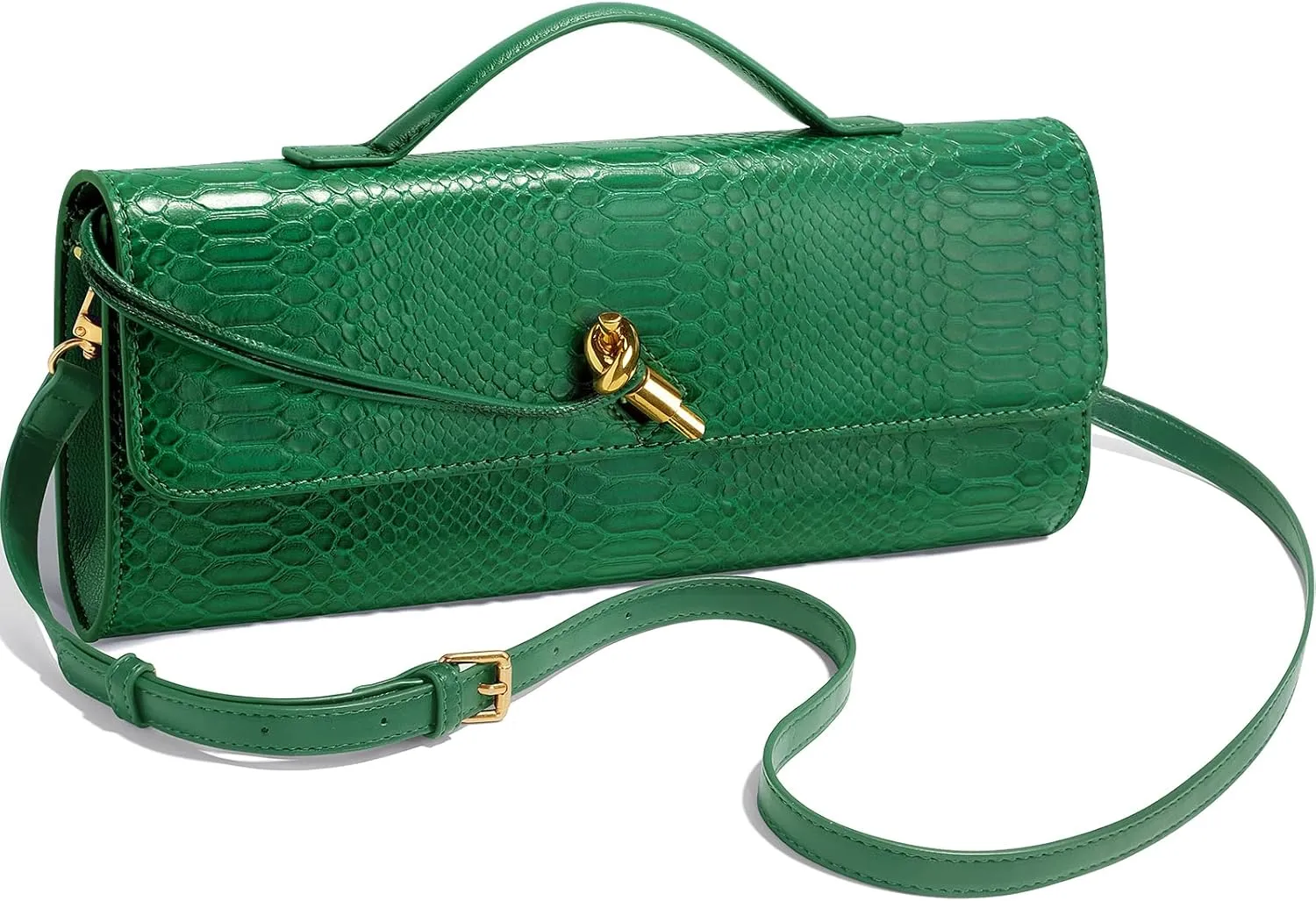 Woven Clutch Purses for Women, Leather Evening Bag Shoulder Handbag Formal Satchel Crossbody Purse Party Bag