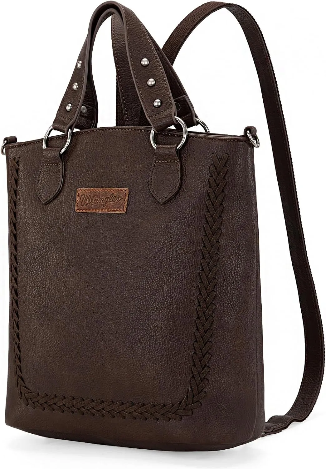 Wrangler Convertible Backpack Purse for Women Vintage Tote Bag Multifunction Shoulder Bag