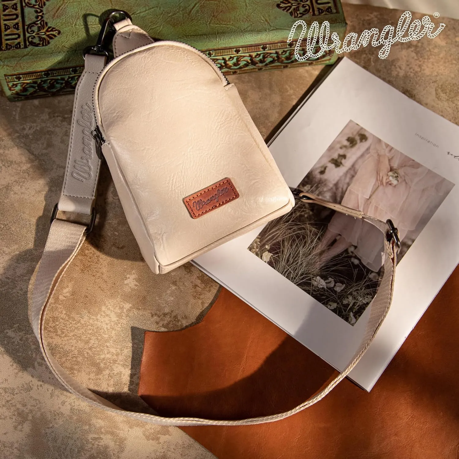 Wrangler Crossbody Sling and Chest Bag for Women - Small, Adjustable Strap Gift Idea