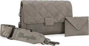 Wrangler Crossbody Wallet Purses for Women Rfid Blocking Wallet Purses with Crossbody Strap
