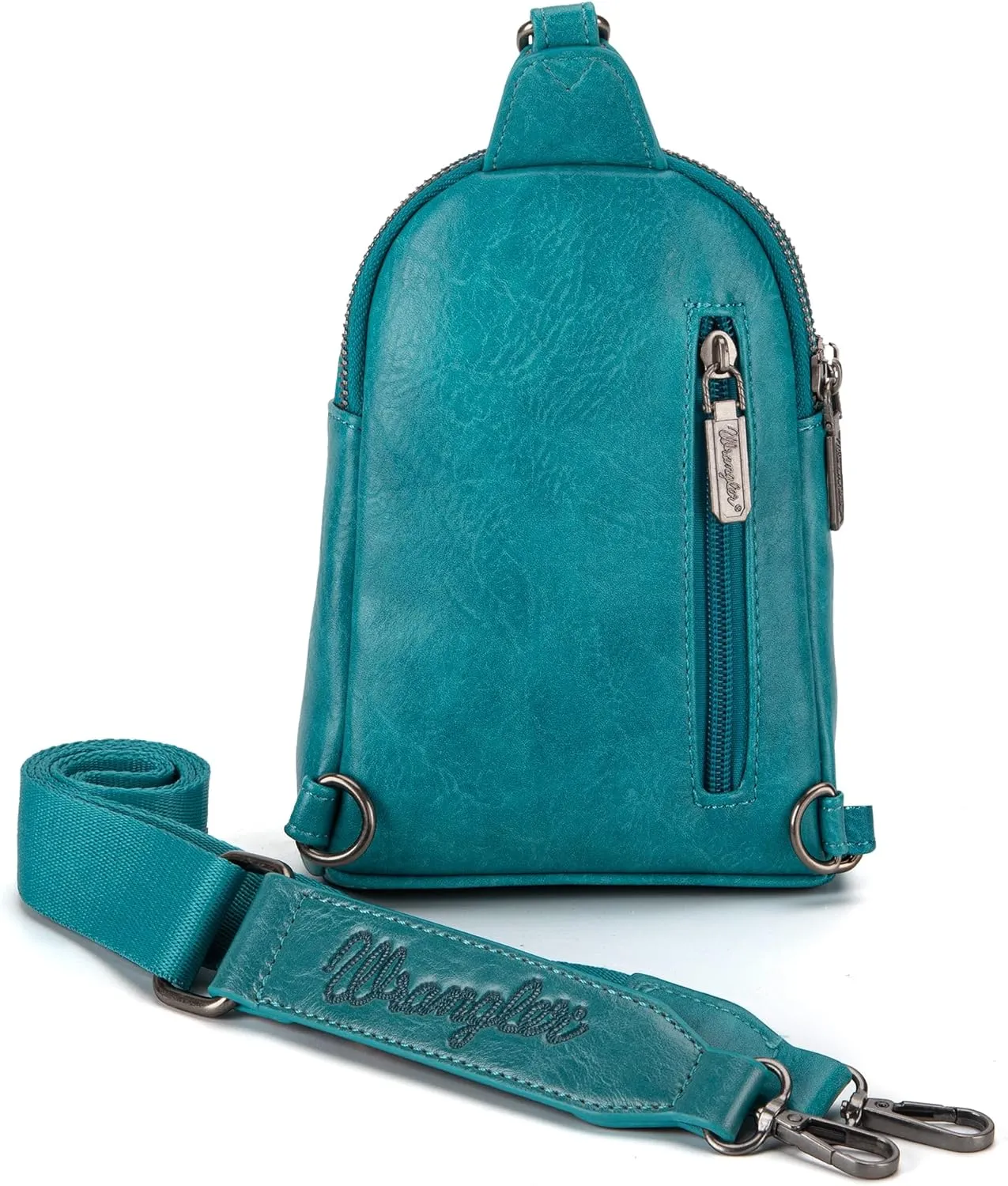 Wrangler Small Crossbody Sling Bags for Women Fanny Packs Chest Bag for Travel - Mother Day Gift