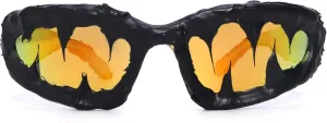 Wrap Around Fashion Sunglasses for Men Women Trendy Swift Oval Dark Futuristic Sunglasses Shades Glasses Eyeglasses
