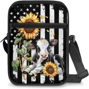 Xoenoiee Mini Messenger Bag for Women Men Small Crossbody Bag Lightweight Shoulder Bag Sling Bags Multi-functional