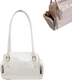 Y2k Purse 2000s Vintage Going Out Shoulder Street Girly Sporty Bowling Bag Retro Sporty Cute Grunge Leather Purses