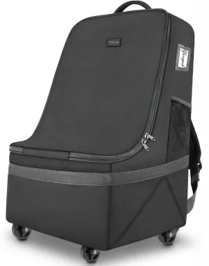YOREPEK Car Seat Travel Bag with Wheels, Padded Car Seat Backpack, Large Carseat Travel Bag for Airplane, Gate Check Bag, Car Seat Travel Cover with Shoulder Strap, Car Seat Carrier for Airport